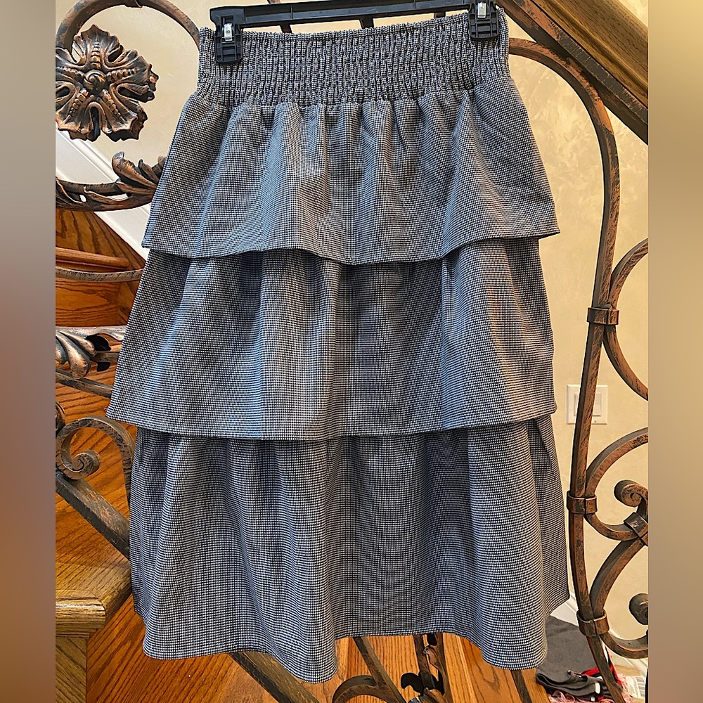 NEW Ruffle tiered skirt